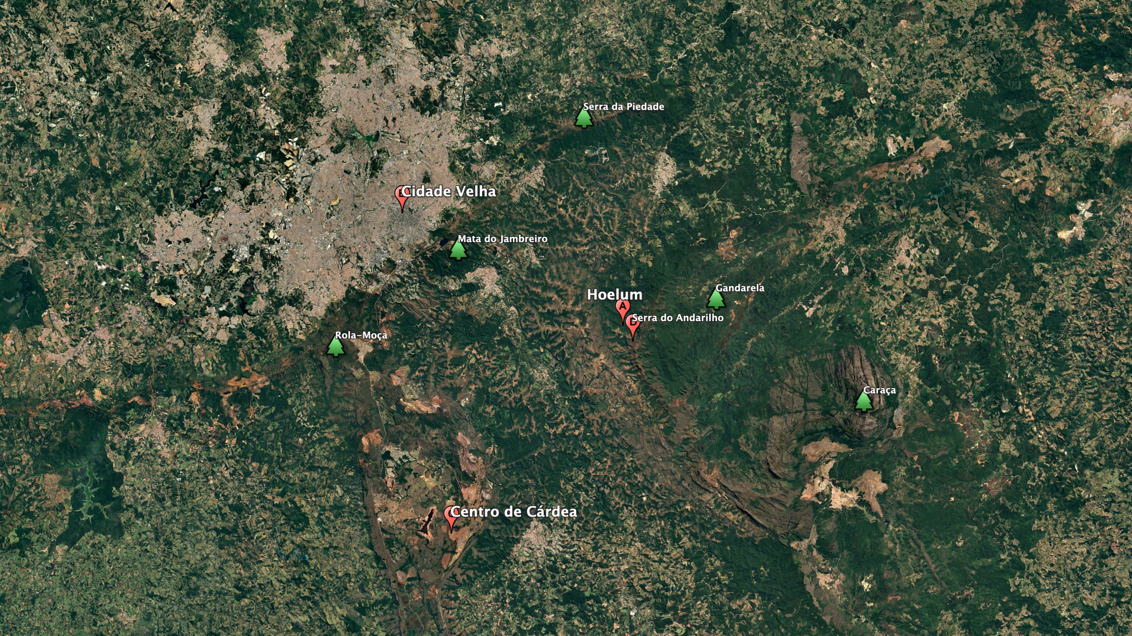A geografia de Hoelum